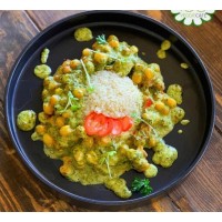 КАРРИ  С НУТОМ И ШПИНАТОМ VEGAN GF