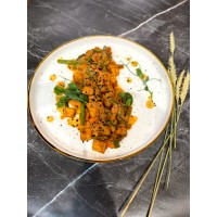 ПИКАНТНЫЙ ТОФУ С ОВОЩАМИ VEGGIE GF
