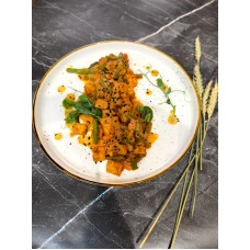 ПИКАНТНЫЙ ТОФУ С ОВОЩАМИ VEGGIE GF